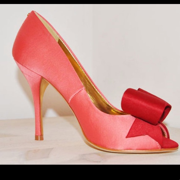 Coral Ted Baker Keanah Pumps 